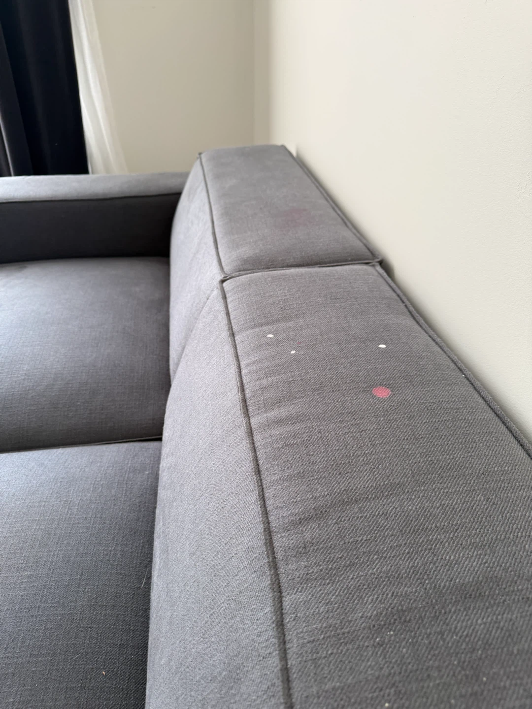 Grey Sectional Sofa with Ottoman - photo 3