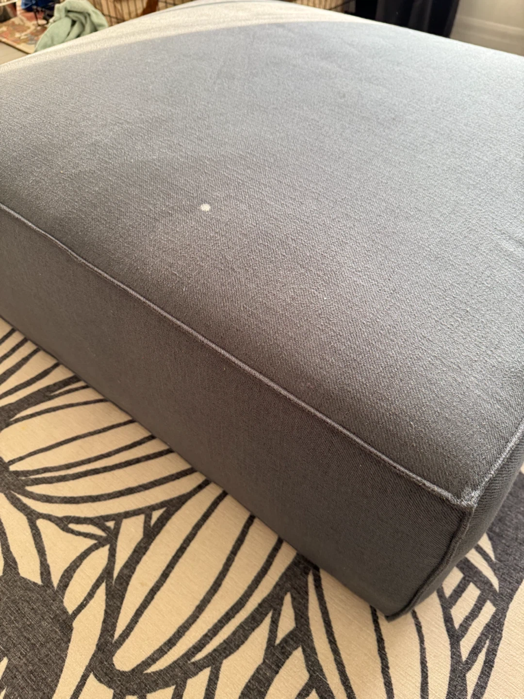 Grey Sectional Sofa with Ottoman - photo 4