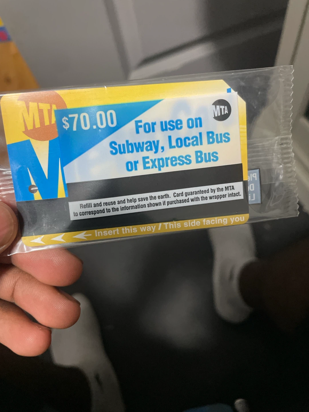 $70 MTA MetroCard - Subway, Local Bus or Express Bus - photo 2