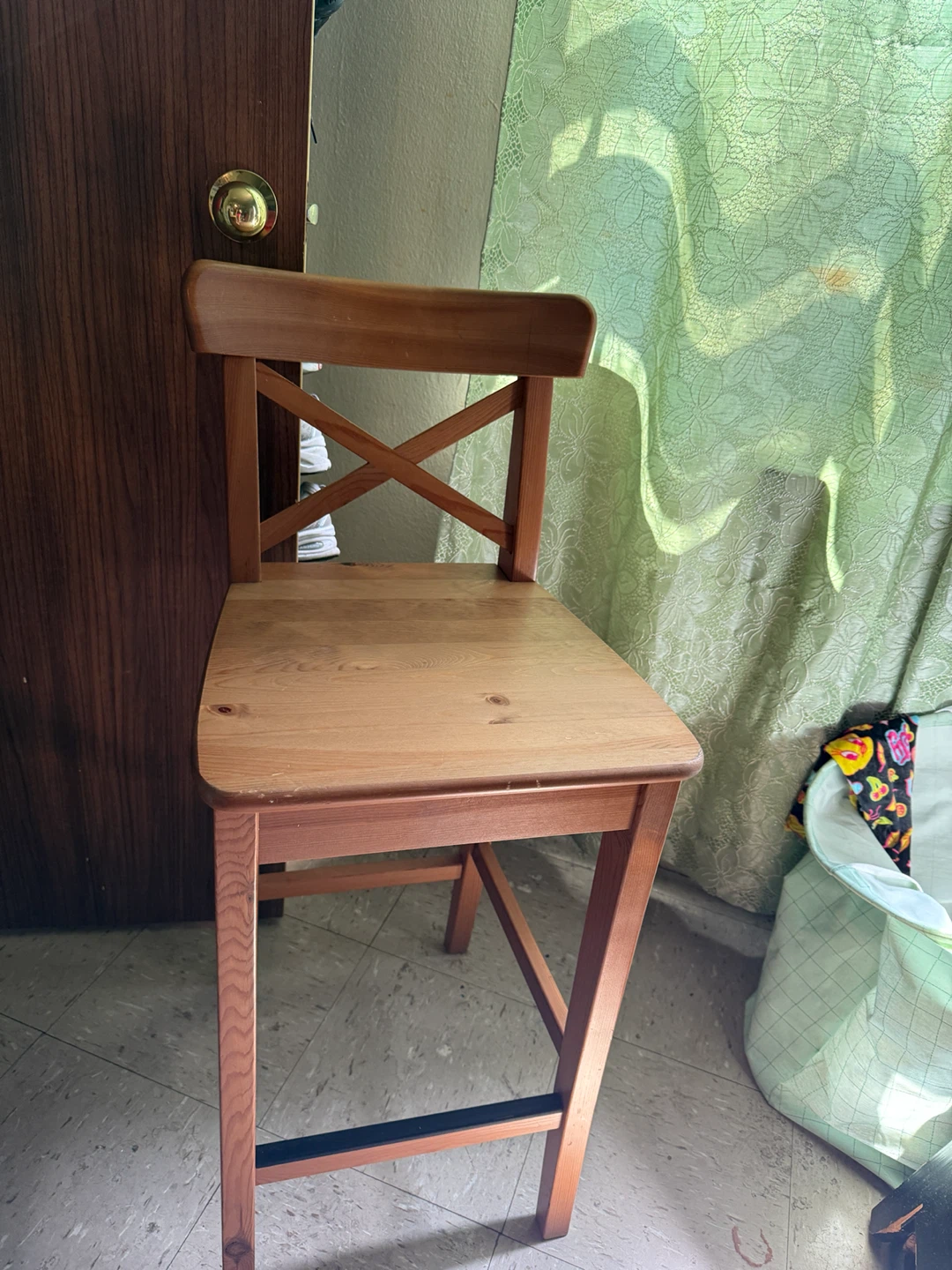 Wooden Bar Stool