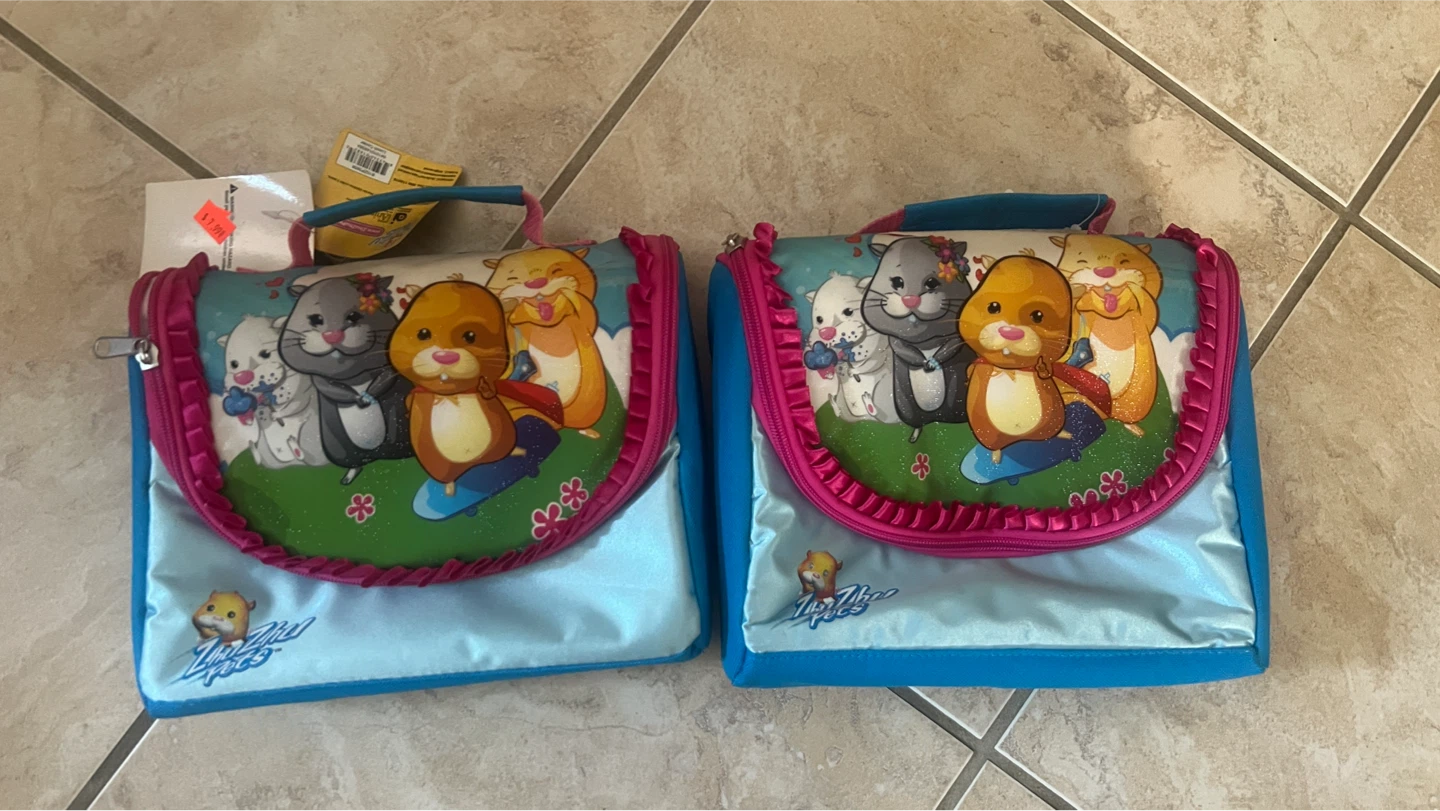 ZhuZhu Pets Backpack and Lunchbox Set $20 each OBO