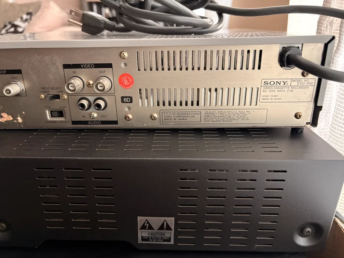 Video Cassette Recorder - photo 4