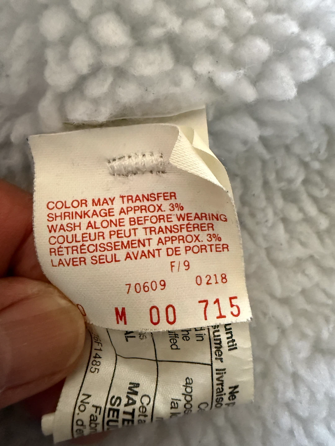 VINTAGE LEVI’S ShERPA JACKET - photo 2