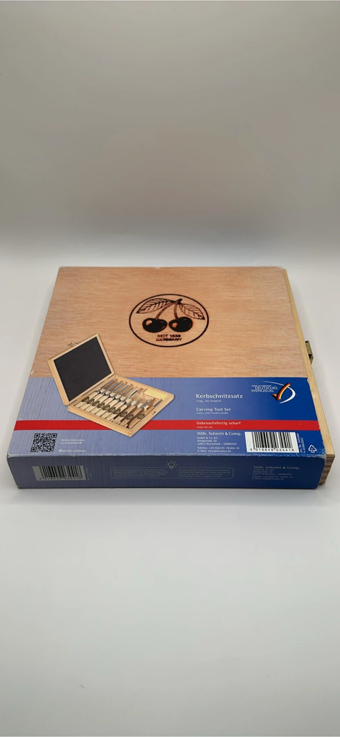 Kirschen Carving Tool Set with Wood Box - photo 2