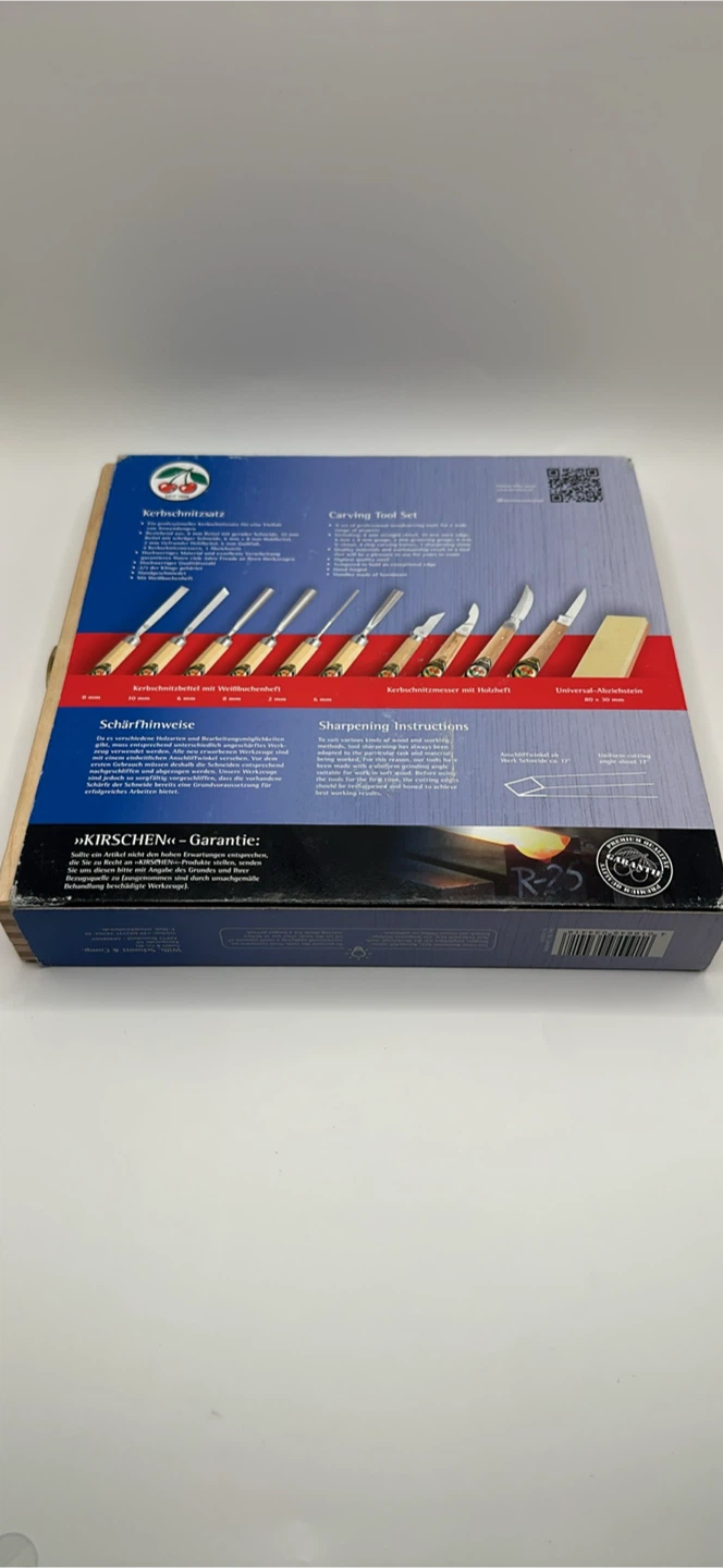 Kirschen Carving Tool Set with Wood Box - photo 3