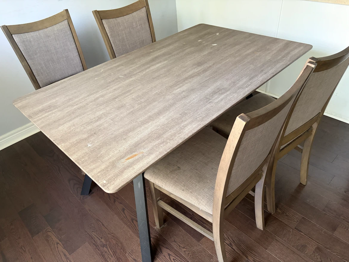 Dining Table with 4 Chairs - photo 2