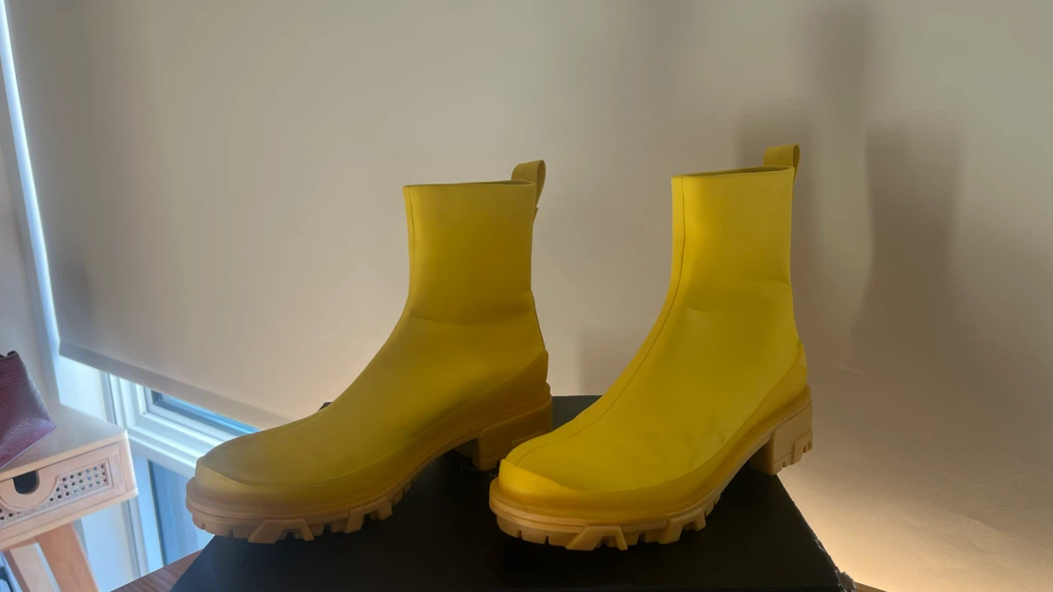 RAG & BONE Yellow Rainboots - photo 4