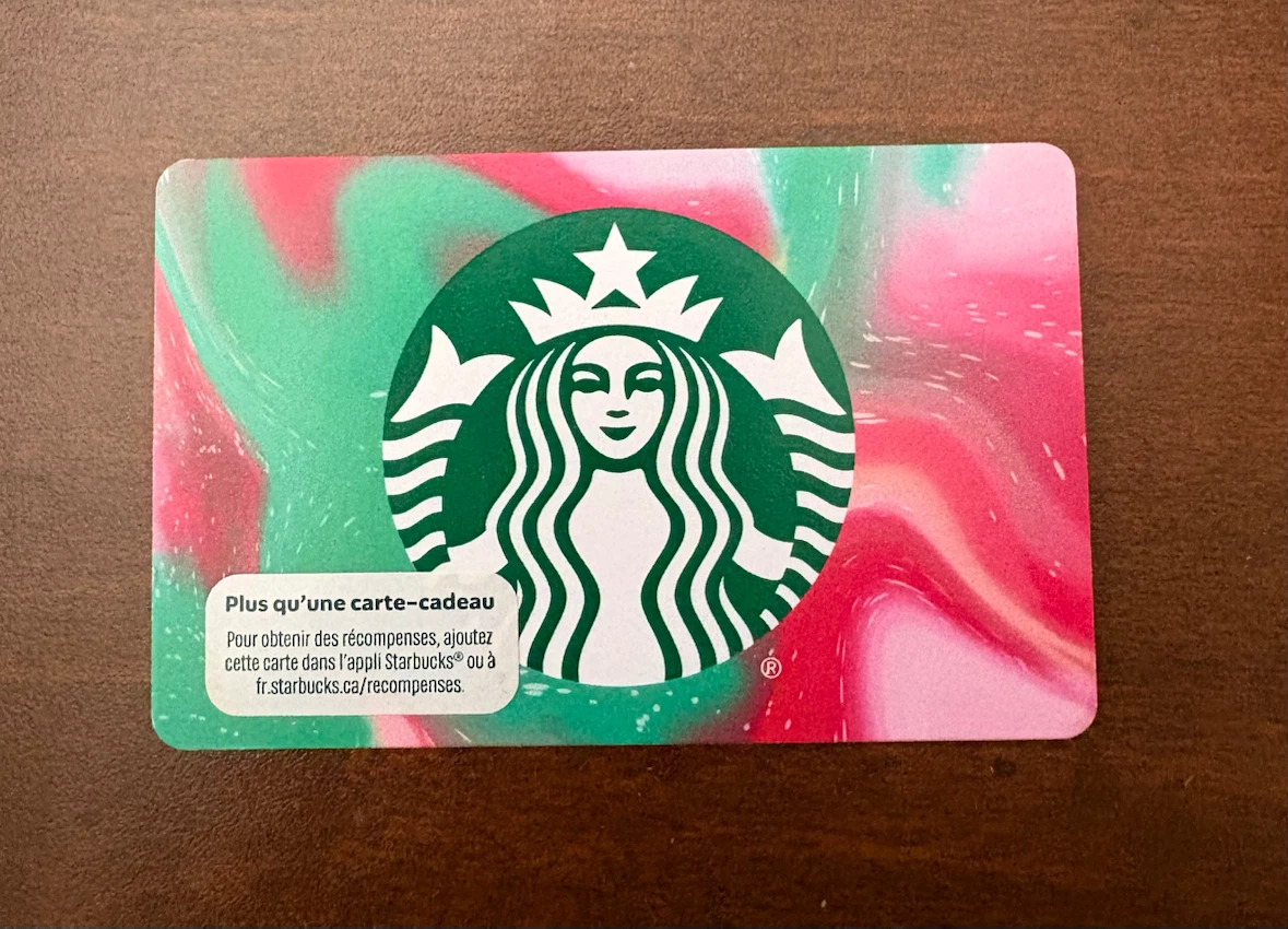 $5 Starbucks Gift Card (Never used) (Giving away for free