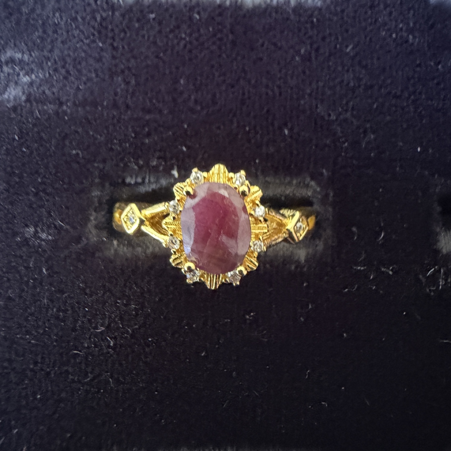 Small Ruby Ring