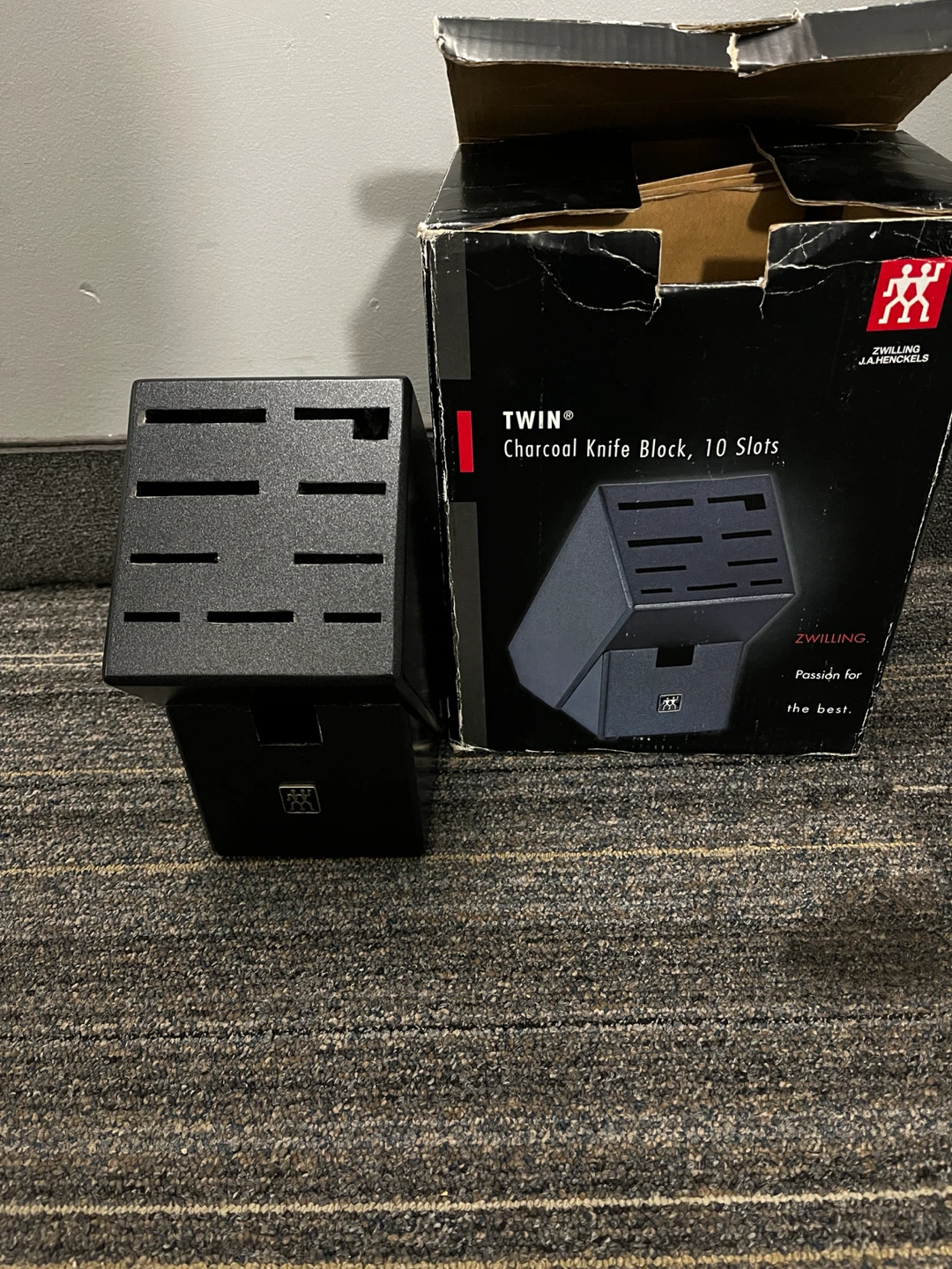 ZWILLING TWIN Charcoal Knife Block - 10 Slots