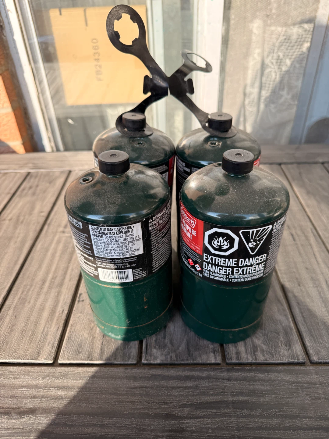 Free small propane tanks