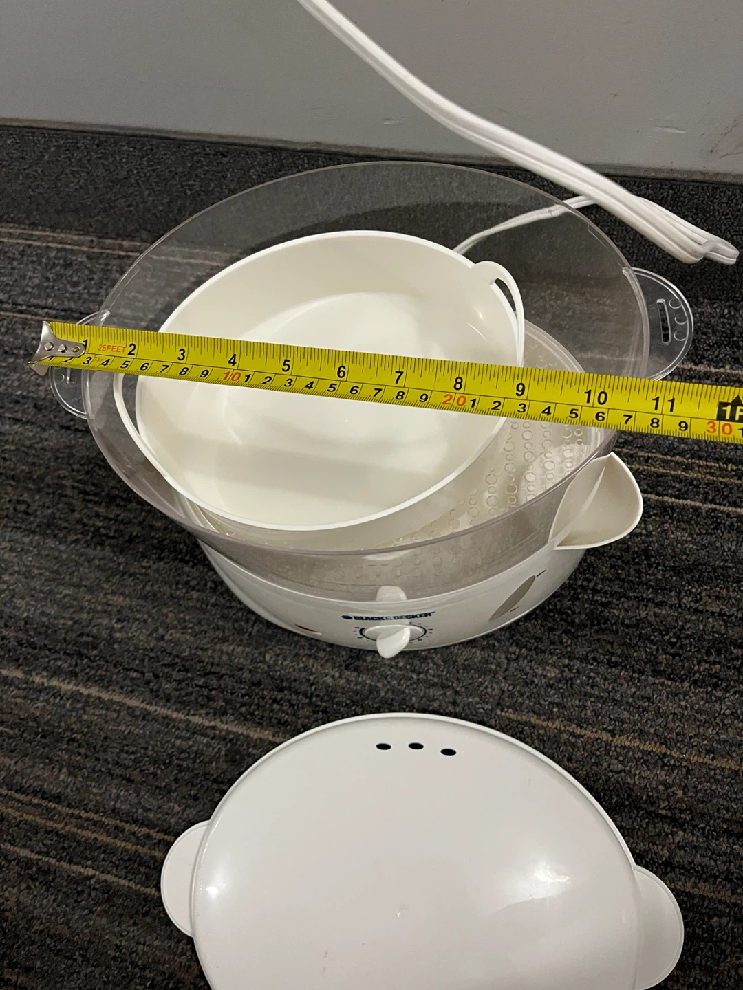 Black & Decker Electric Food Steamer - photo 2