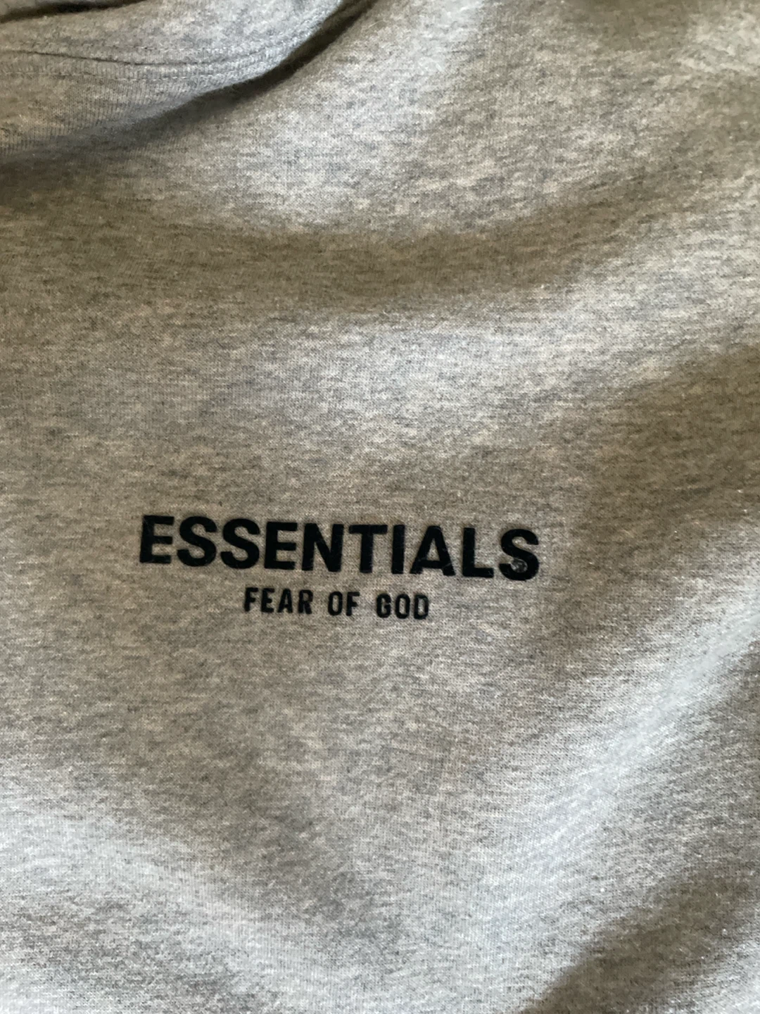 ESSENTIALS Fear of God Grey Hoodie - photo 2
