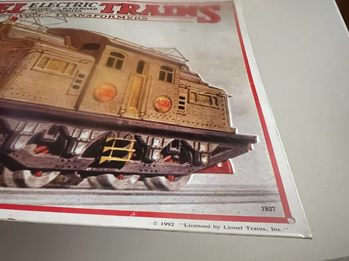 Lionel Electric Trains Model Railroad Accessories Sign - photo 3