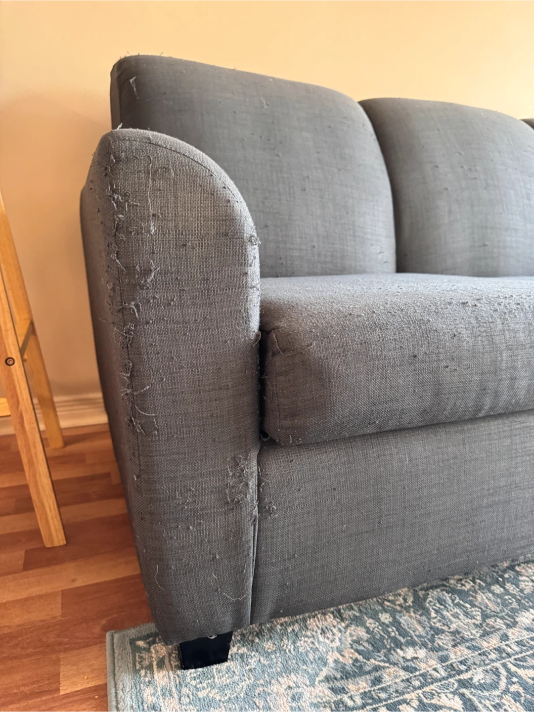 Dark Grey 3-Seater Sofa - photo 4