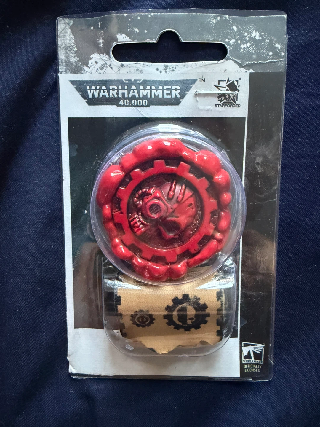 Warhammer 40K Adeptus Mechanicus Purity Seal Pin