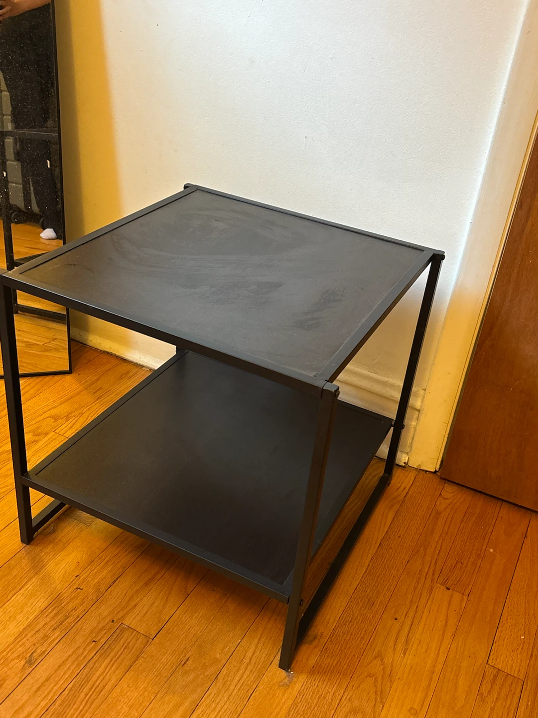Black 2-Tier End Table - photo 3