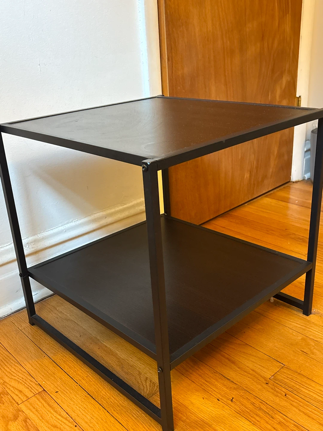 Black 2-Tier End Table - photo 4