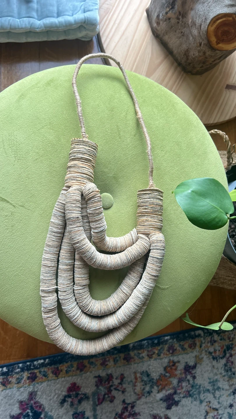Handmade papercut Statement Necklace