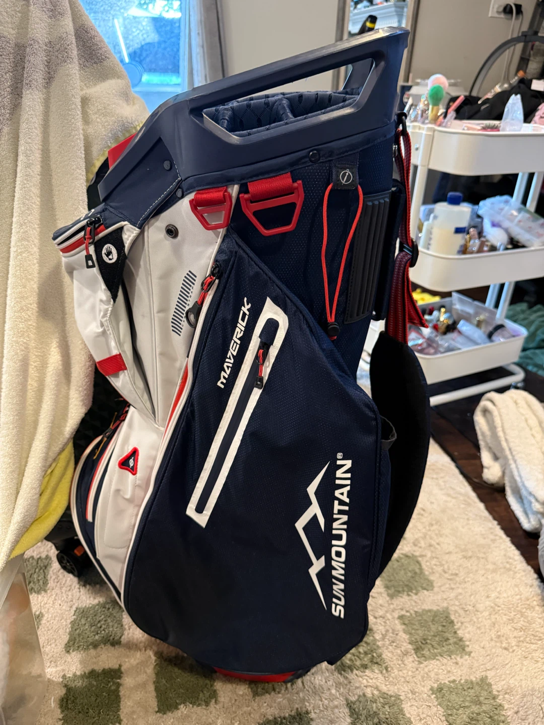 Sun Mountain Maverick Golf Bag Navy/White/Red - photo 4