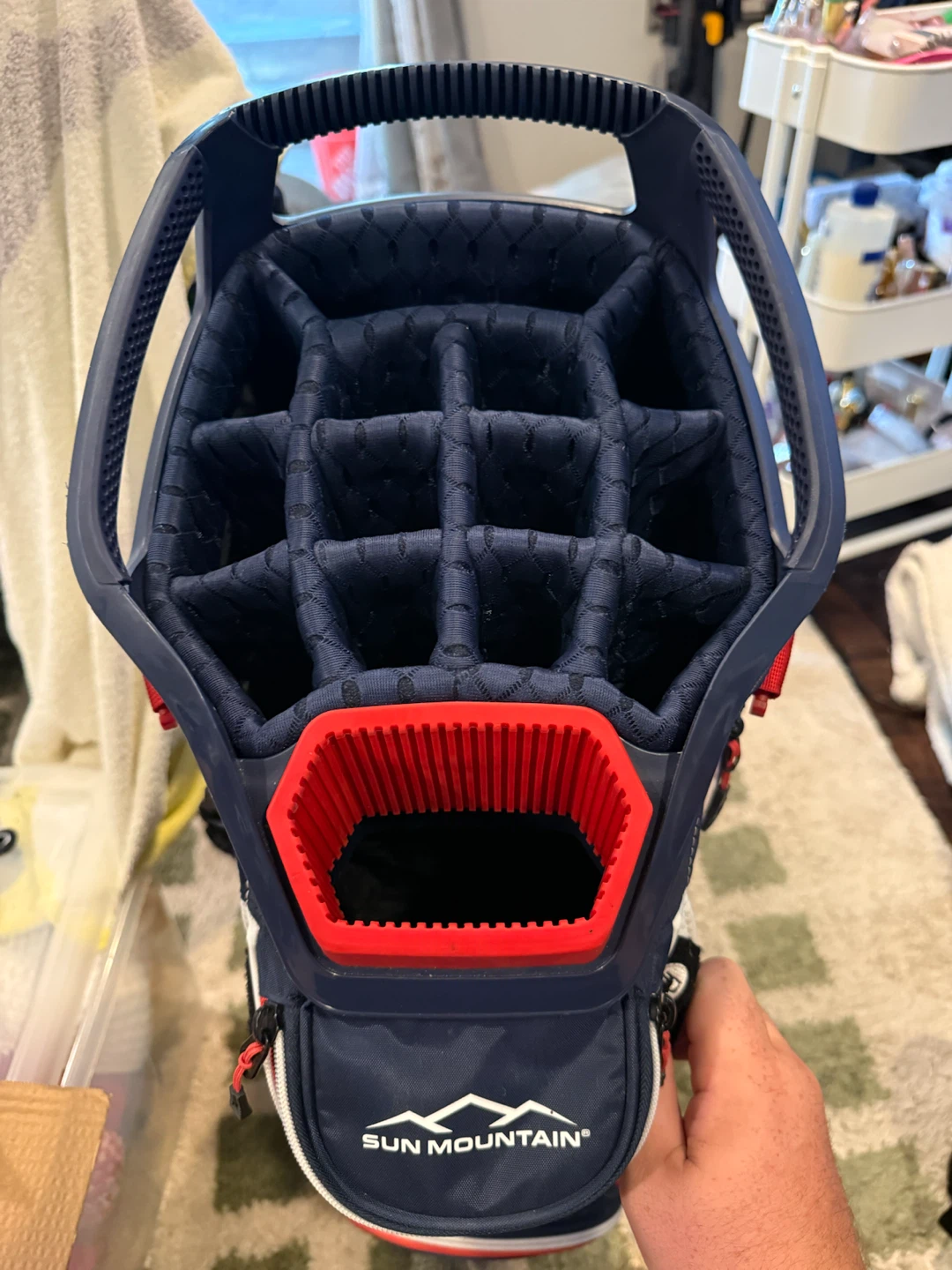 Sun Mountain Maverick Golf Bag Navy/White/Red - photo 5