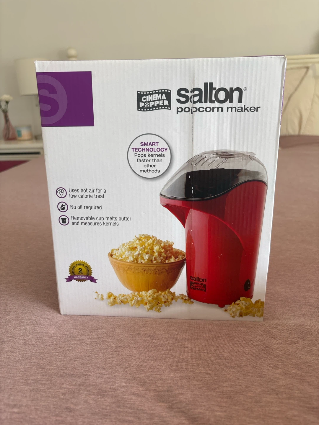 Salton Cinema Popper Popcorn Maker
