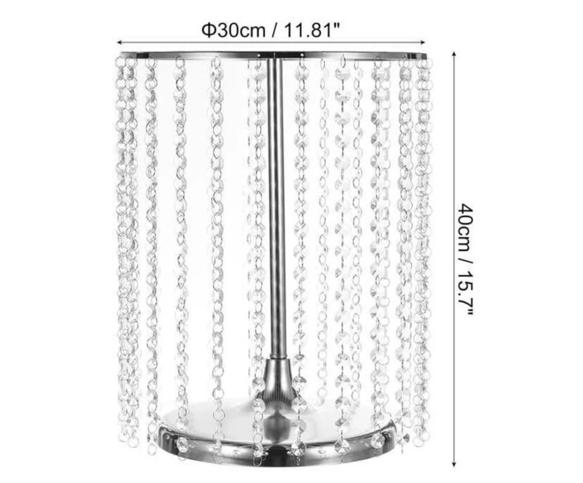 Crystal Beaded Cake Stand - photo 3
