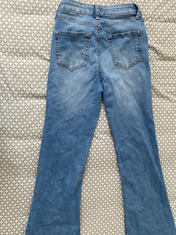 Austin Refuge Denim High Rise Flare Jeans Size 0 - photo 2