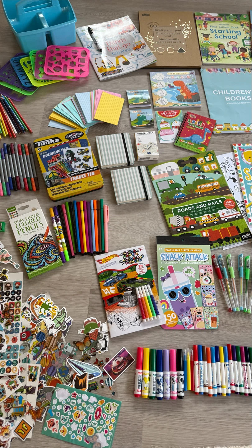 Massive bundle of art supplies/activity books for kids - photo 3
