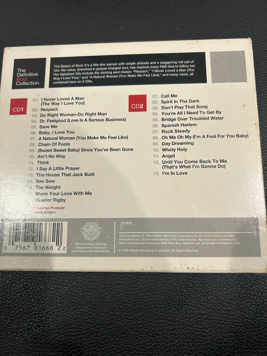 Aretha Franklin "30 Greatest Hits" 2CD - photo 2