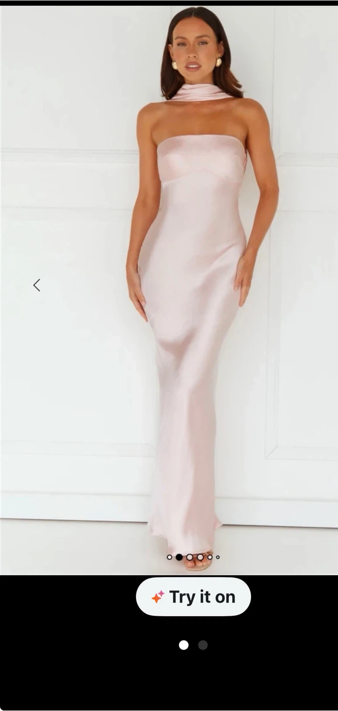 Hello Molly satin dress size medium - photo 2