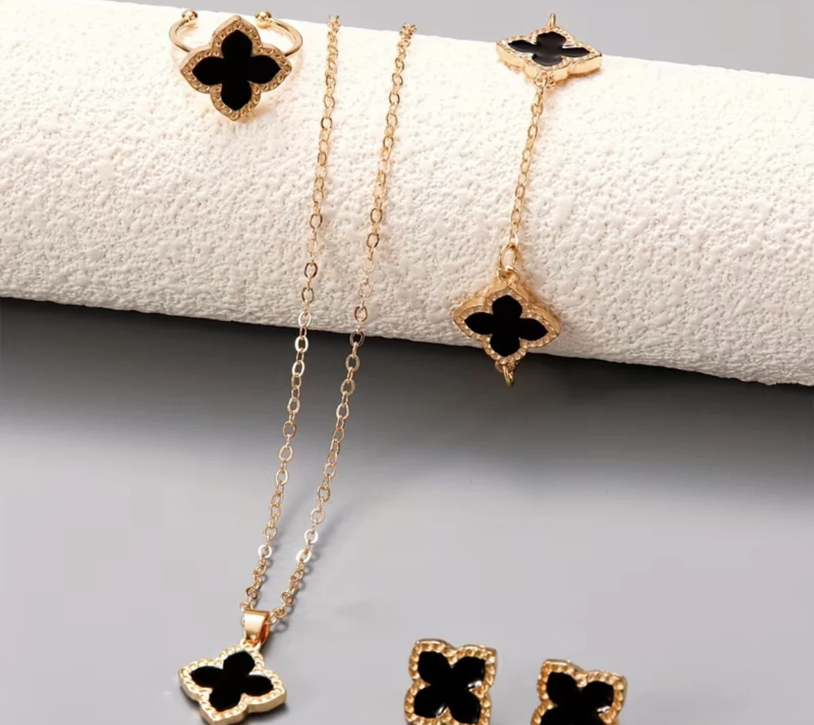 New - bohemian jewellery with 316 stainless steel necklace set - photo 4