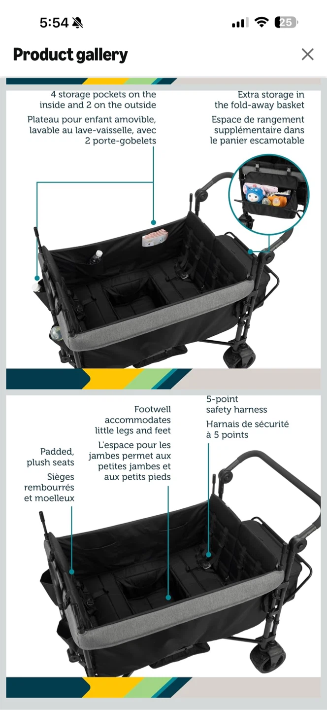Safety 1st summit quad Wagon 4-Seater - photo 2