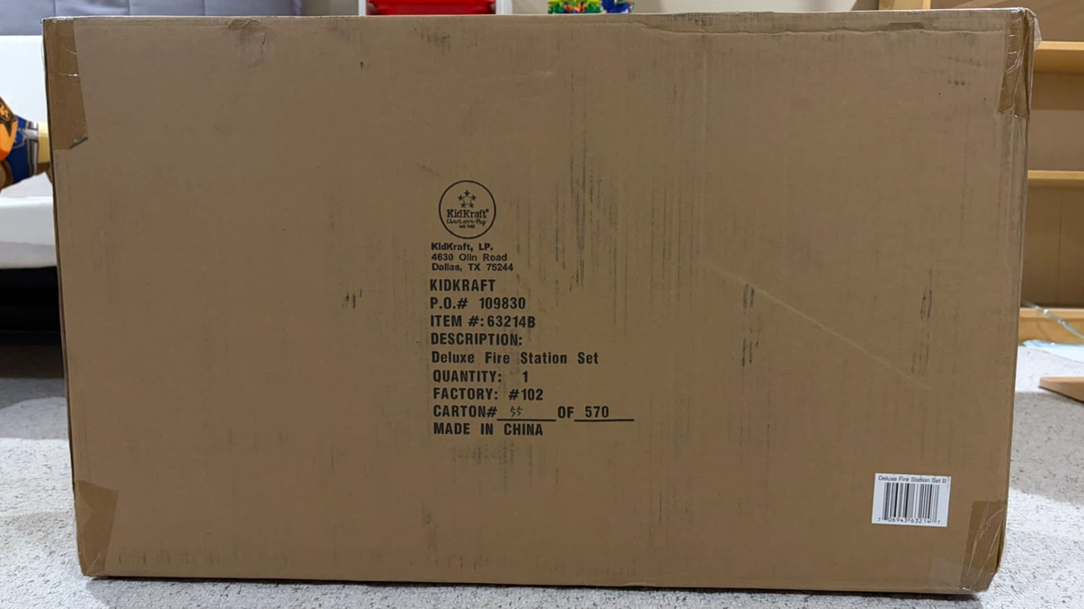 Brand NEW KidKraft Deluxe Fire station Set - photo 2
