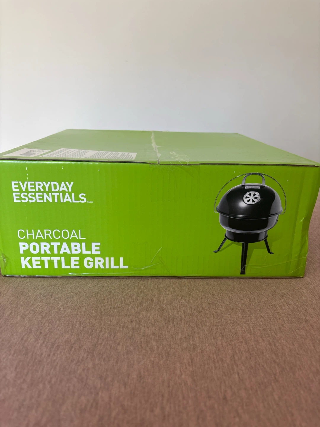 Everyday Essentials Charcoal Portable Kettle Grill