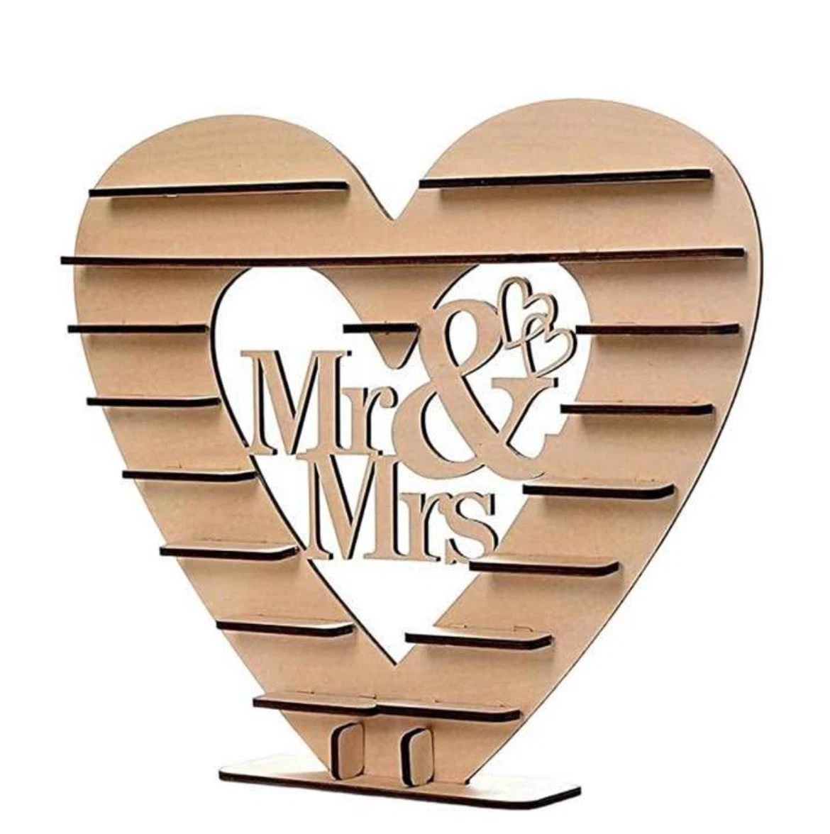 Heart Shaped Mr & Mrs Candy Display Stand - photo 3