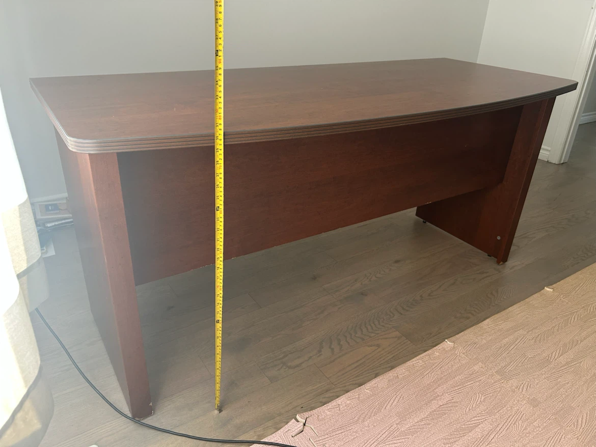 Dark Wood Executive Desk