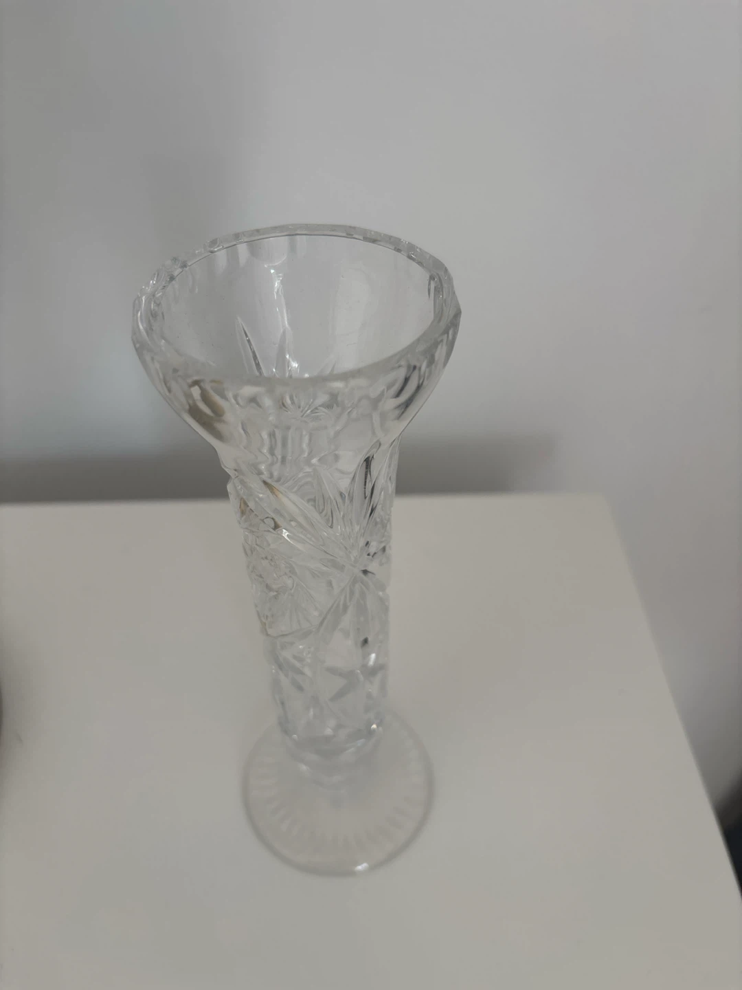 Clear Glass Vase - photo 2