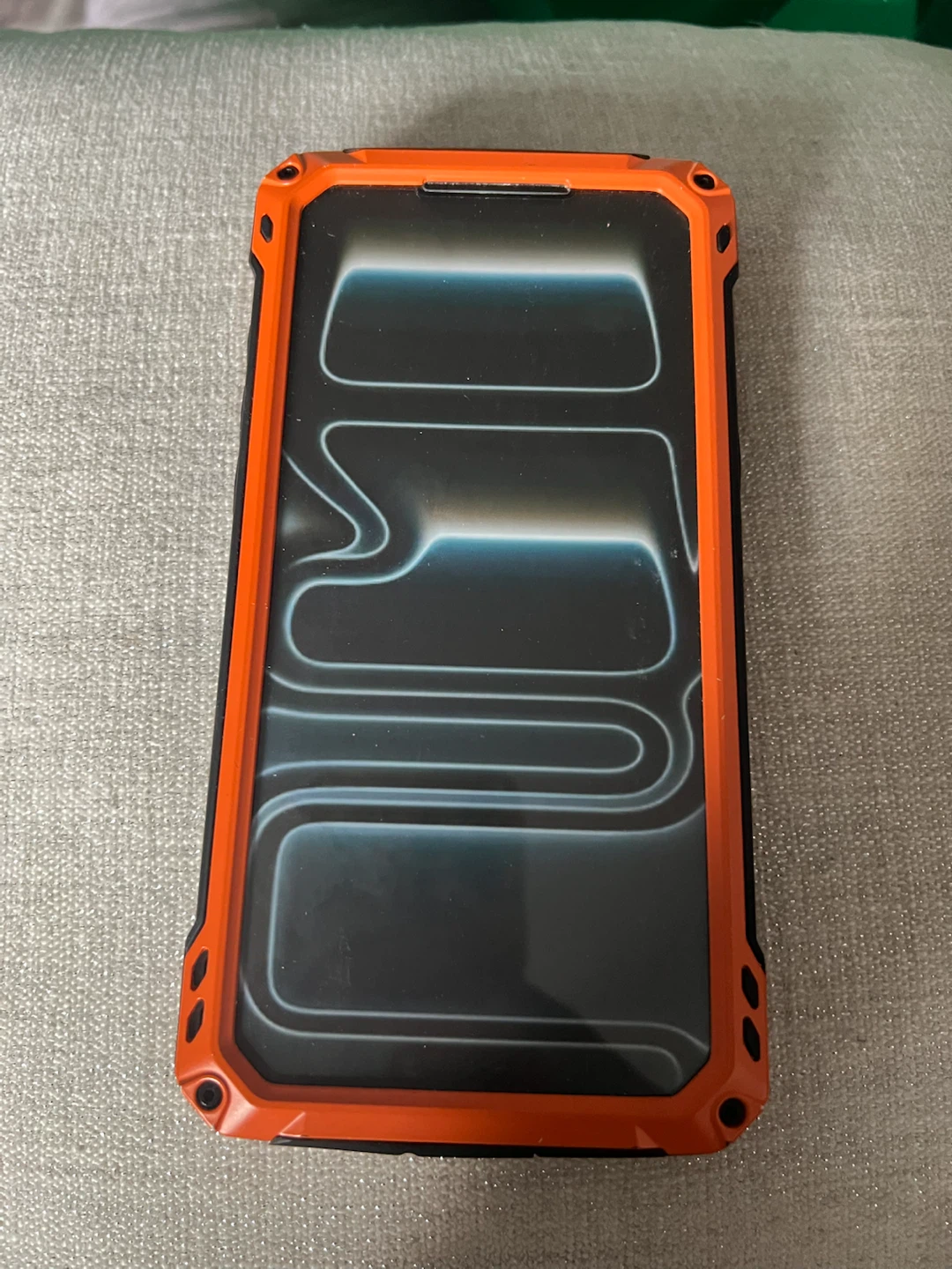 Orange Rugged iPhone 14 Pro Max Case with Kickstand - photo 3