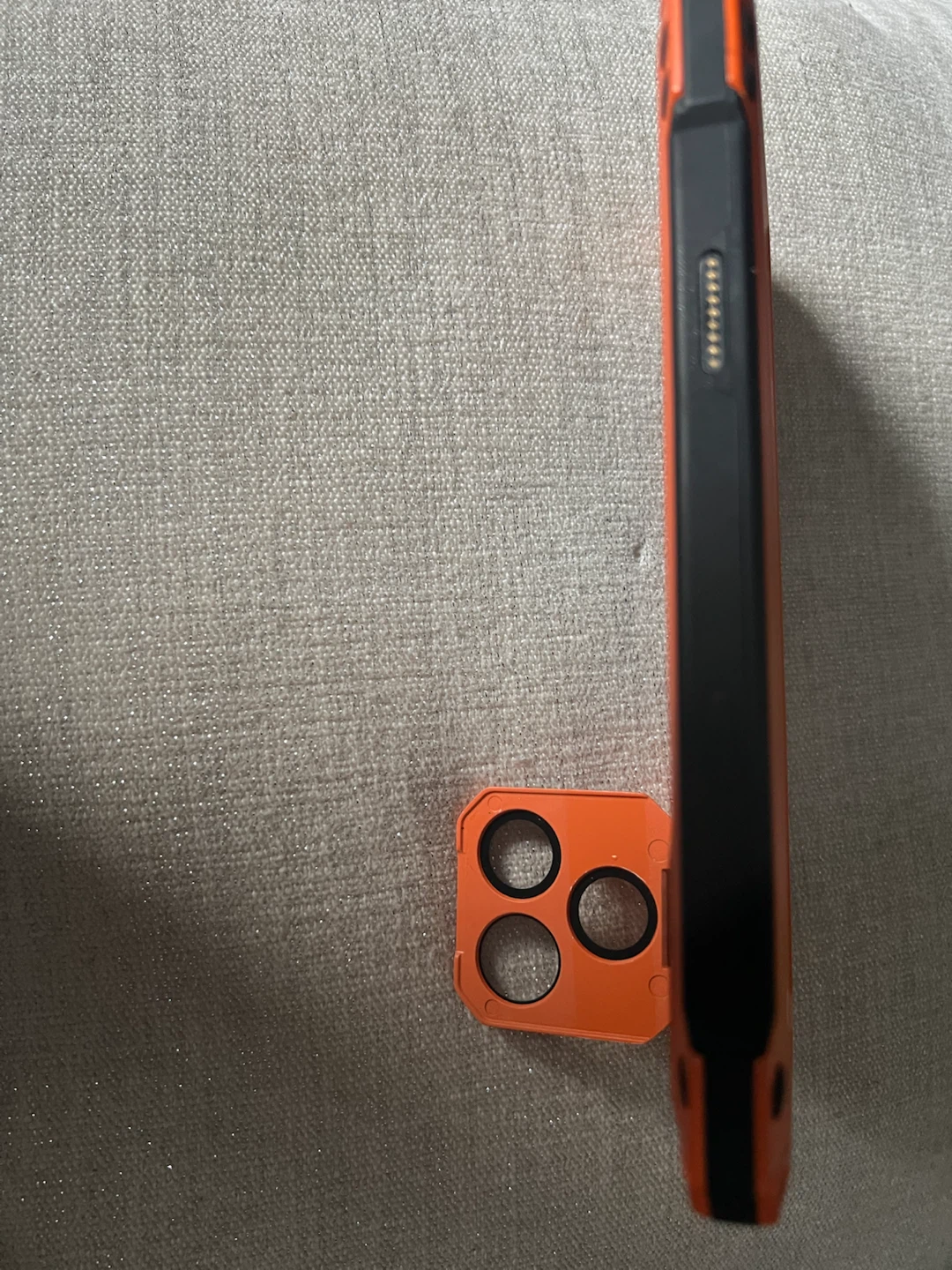 Orange Rugged iPhone 14 Pro Max Case with Kickstand - photo 4