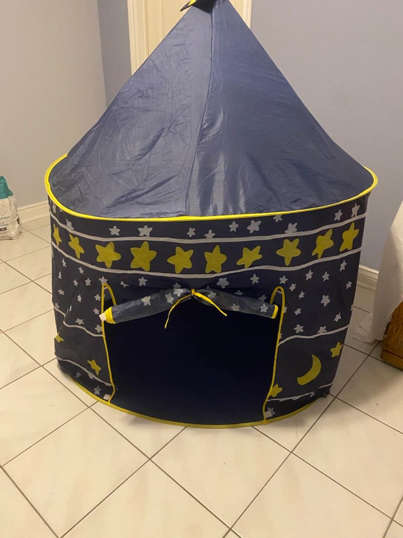 Kids Play Tent - Castle/Star Design