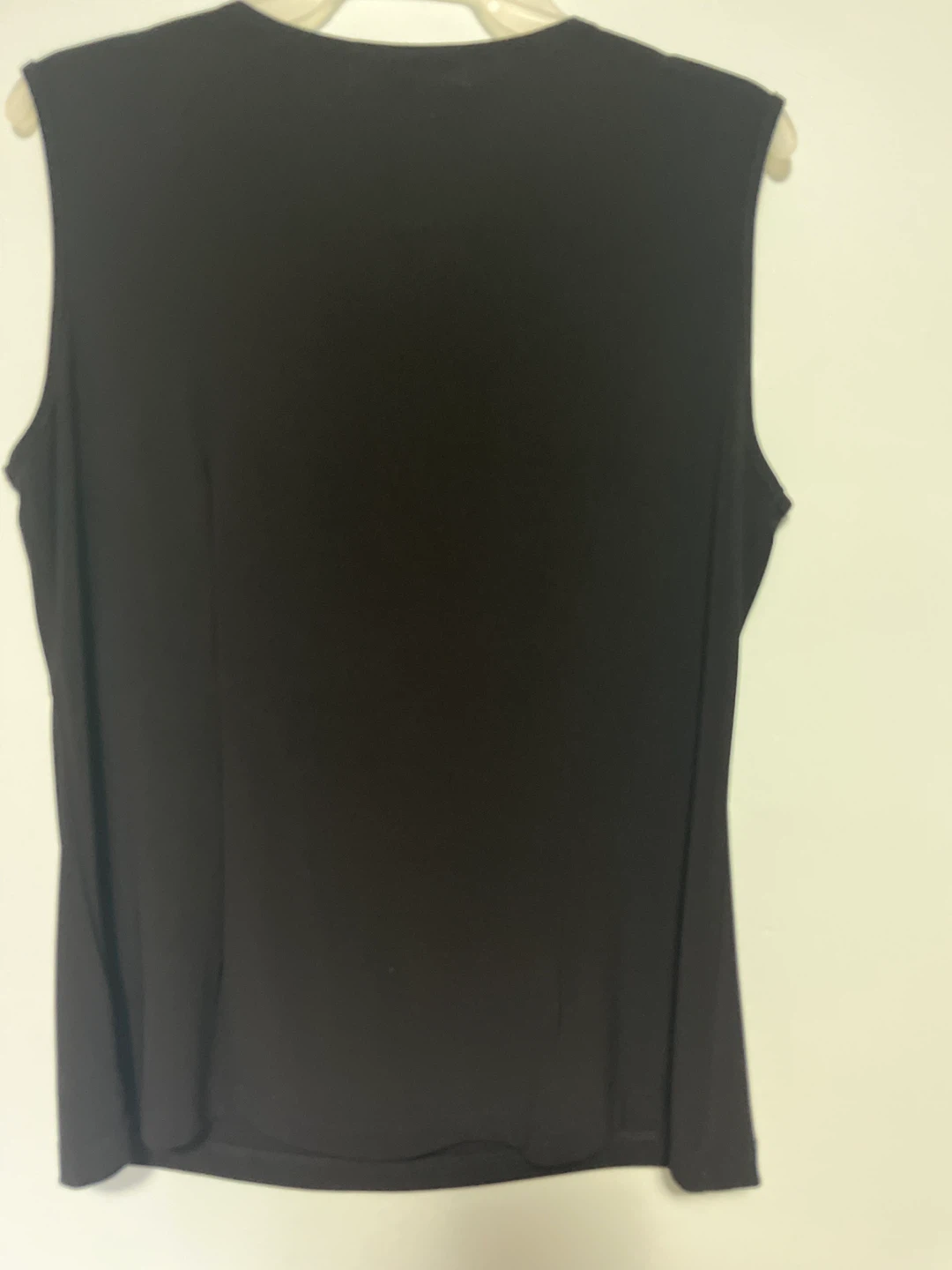Svetlana Sleeveless Ruffle Top - Black - Size 12 - photo 2