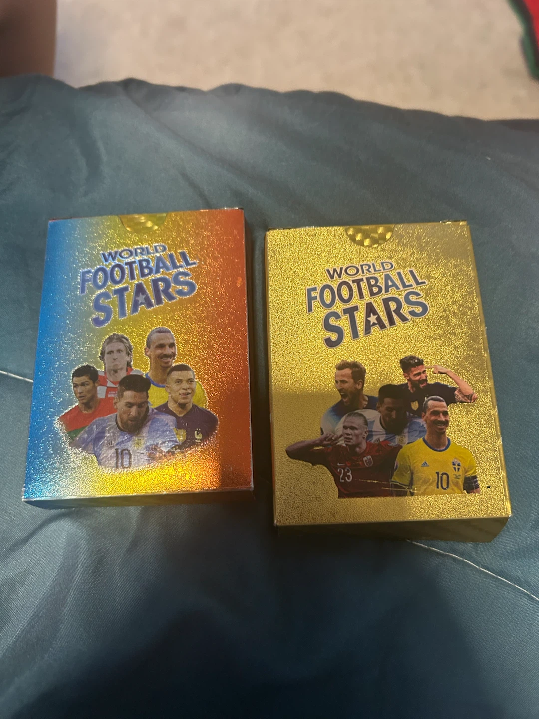 World Football Stars Card Boxes