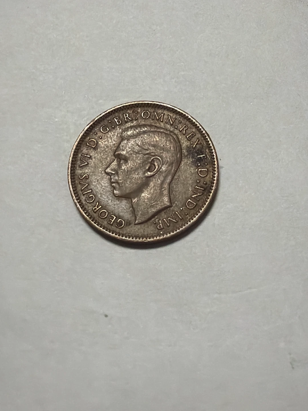 1942 Farthing Coin - King George VI - photo 2