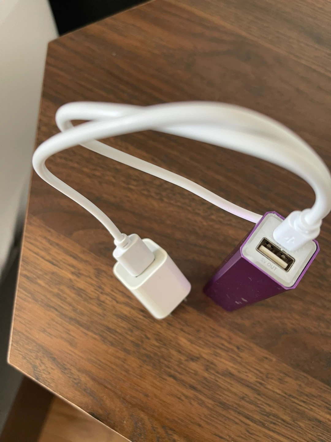 Cohen Hamilton Steger Purple Portable Charger