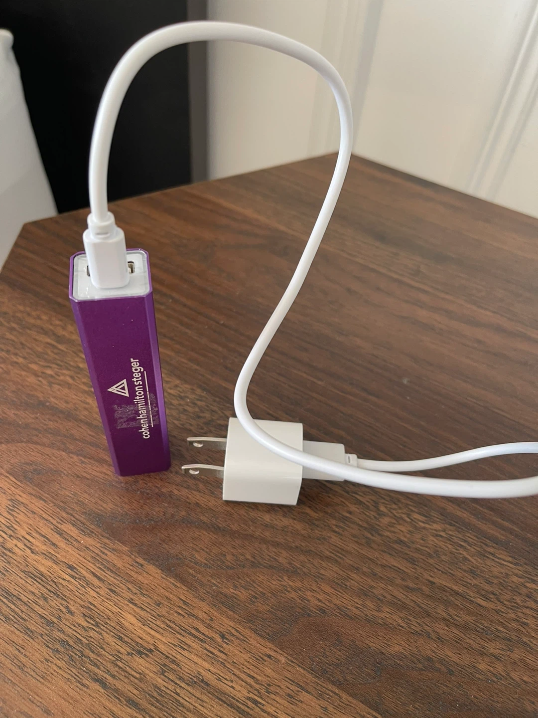 Cohen Hamilton Steger Purple Portable Charger - photo 2