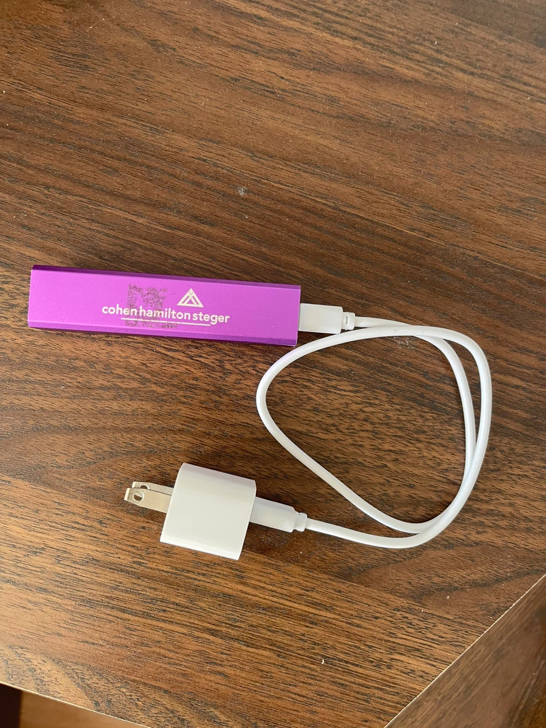 Cohen Hamilton Steger Purple Portable Charger - photo 3