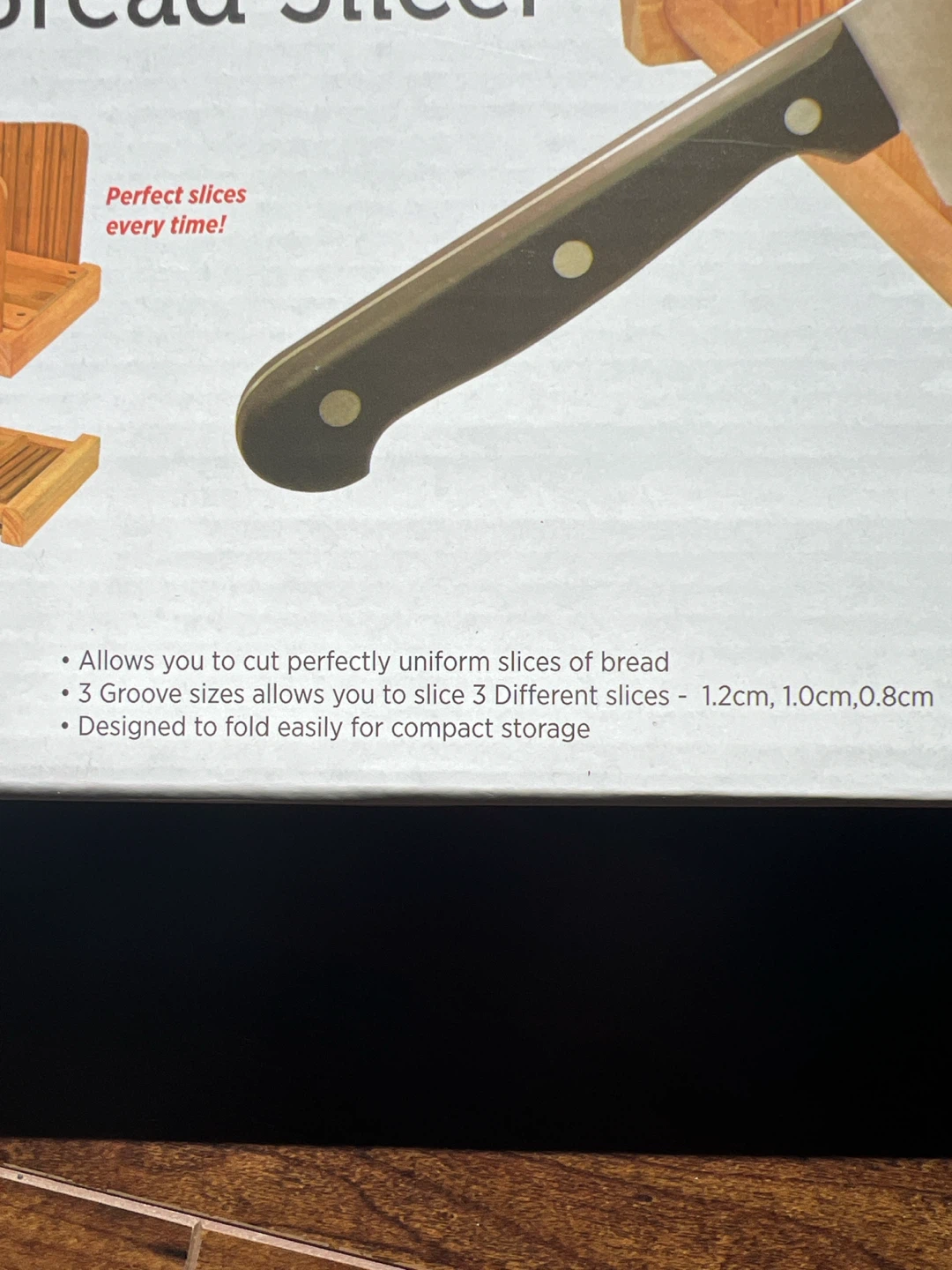 Dbtech Bamboo Wood Foldable Bread Slicer DB-BC10 - photo 5