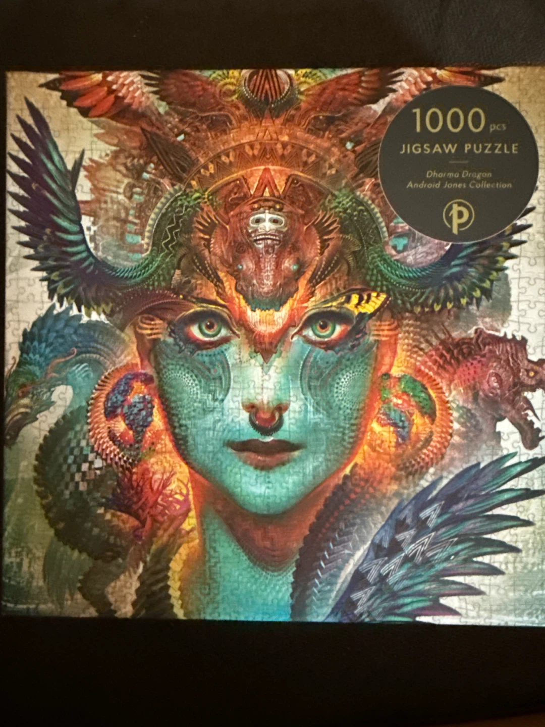 Dharma Dragon Android Jones Collection 1000 Piece Jigsaw Puzzle