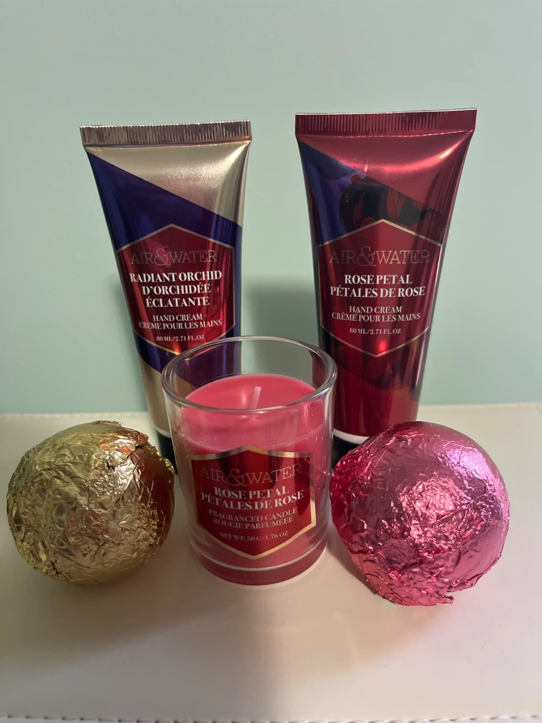 Air & Water Hand Cream & Candle Set